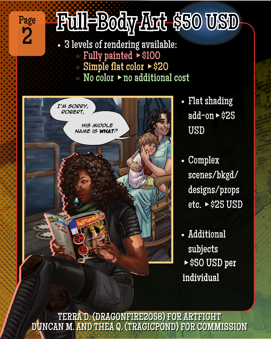 Art Commissions Page 2
